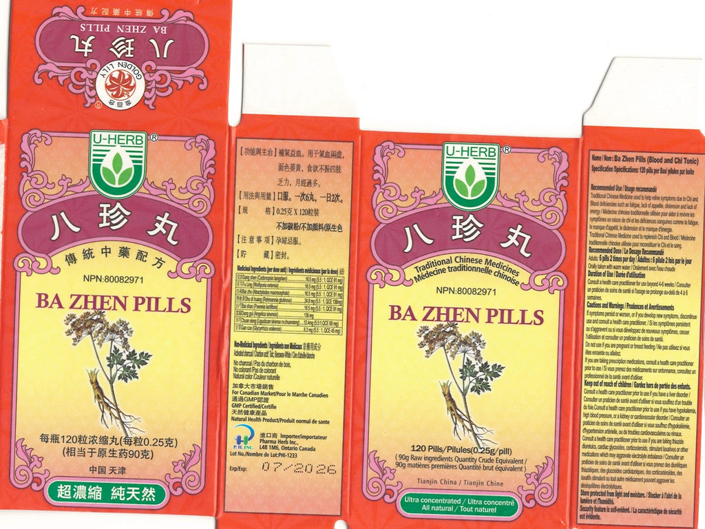 Y2X Ba Zhen Pills Blended Supplement - 3 Bottles - image 3