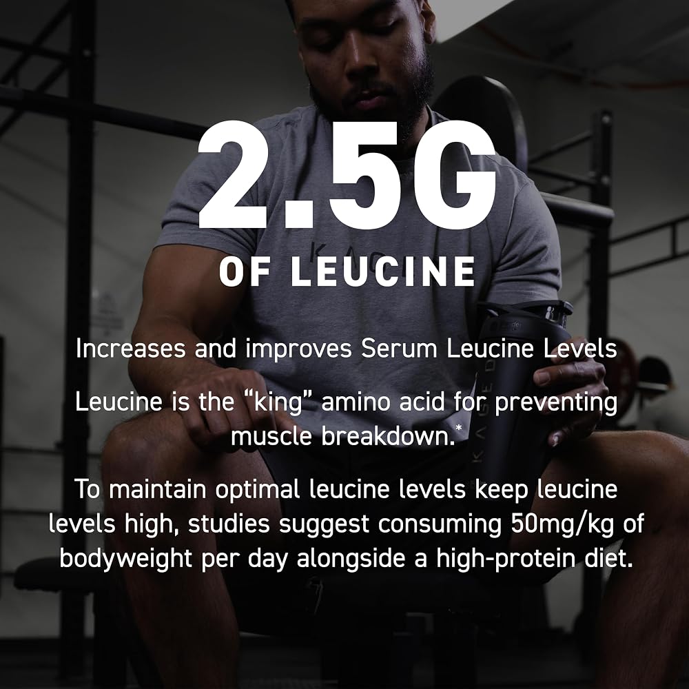 Kaged BCAA Powder Plant-Based Fermented - 72 Servings - image 3
