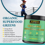 Warrior Strong Wellness Certified Organic Greens Powder - 30 Servings - image 5