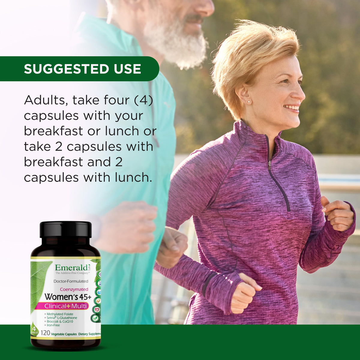 Emerald Laboratories Women's 45 Plus Clinical Multi - 120 Capsules - image 5