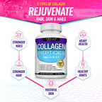 Toplux Multi Collagen Peptides Pills 1800 Mg Complex - Type I