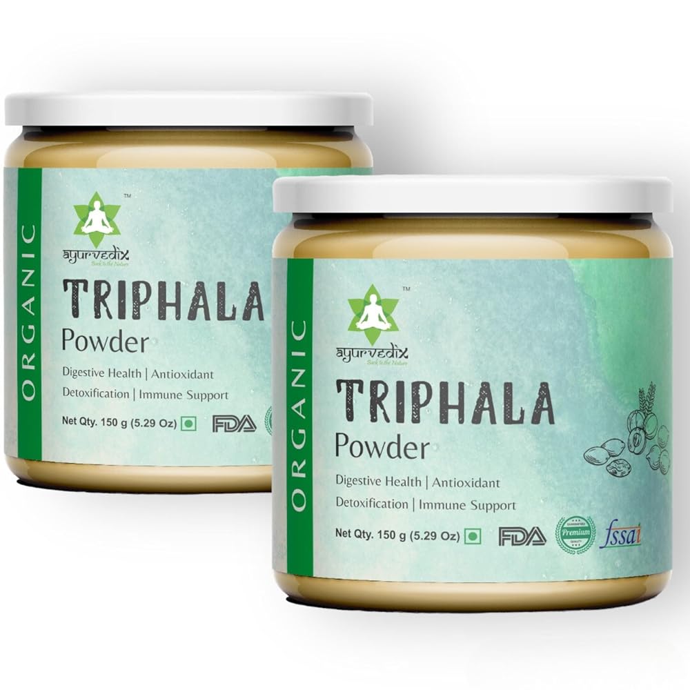 ayurvedix Organic Triphala Powder Herbal Supplement - 150g