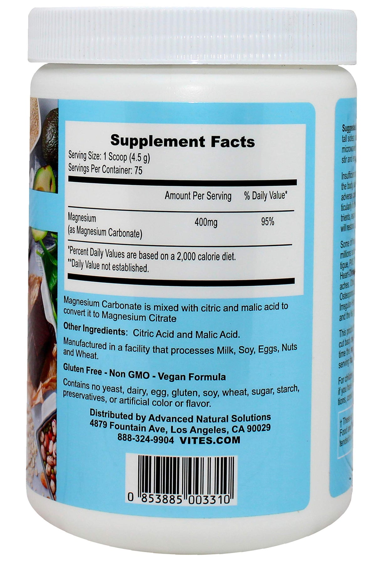 Peter's Choice Magnesium Supreme Powder for Sleep - 75 Servings - image 3