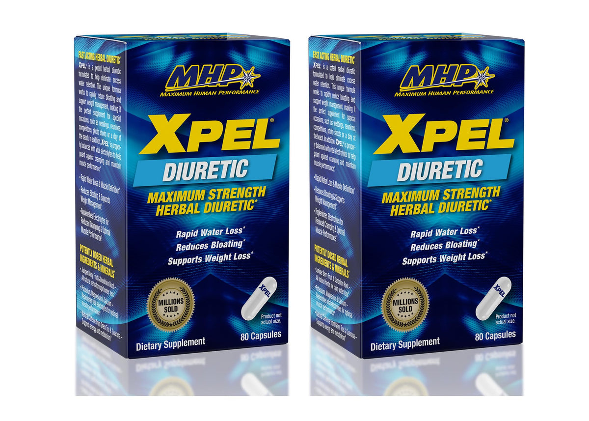 MHP Xpel Maximum Strength Diuretic - 160 Capsules