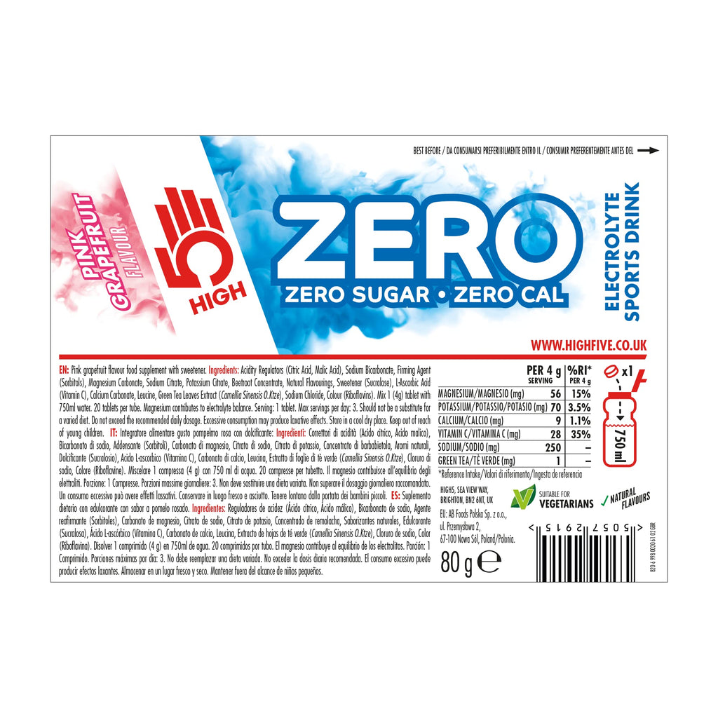 HIGH5 Zero Active Hydration Drink Tabs - image 6