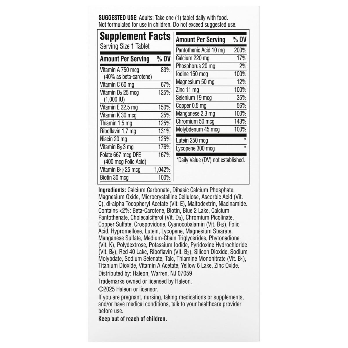 Centrum Silver Multivitamin for Adults 50+ - 80 Tablets - image 12