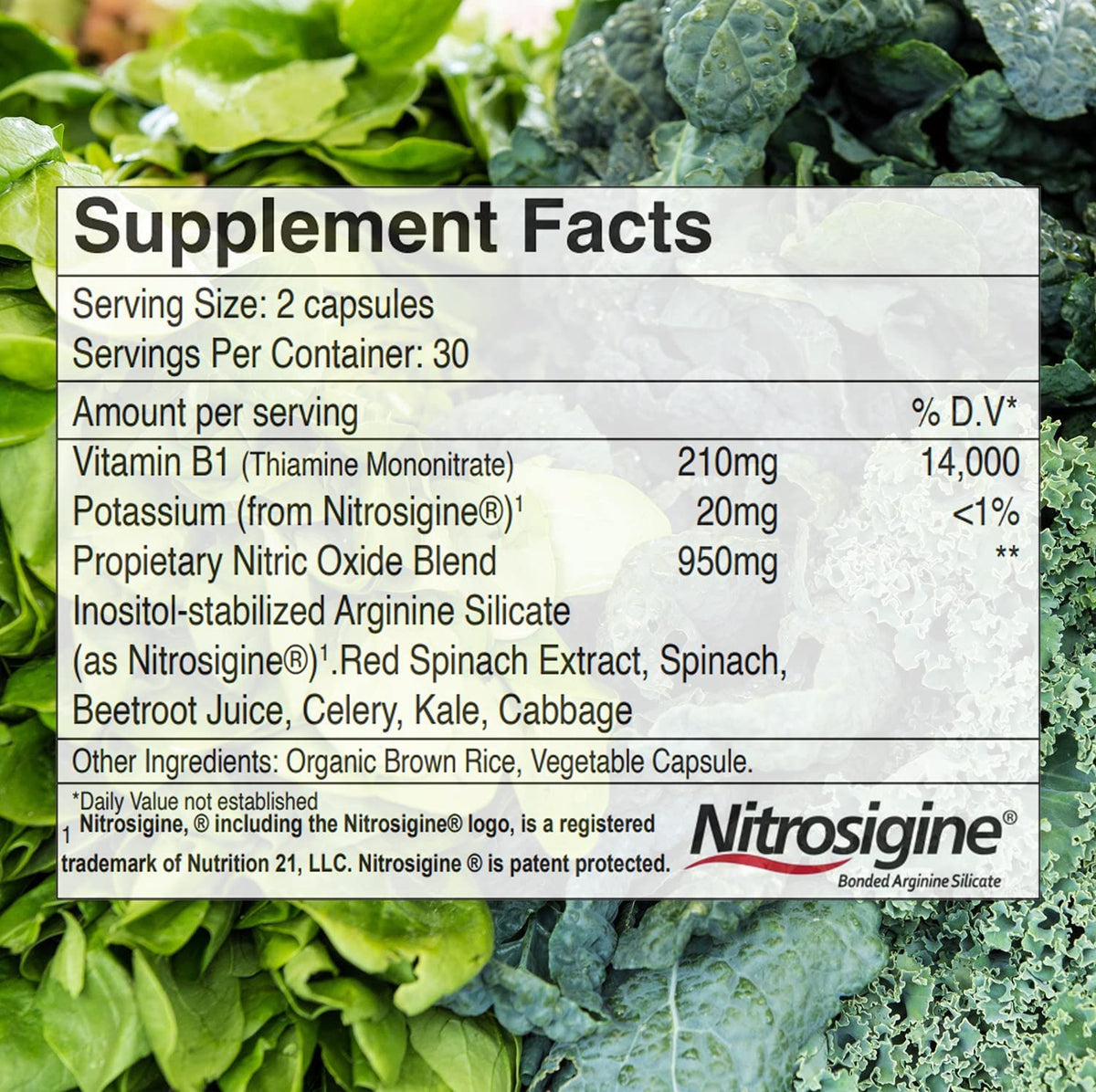 cardiaware Intelligent Nitric Oxide Complexer - 60 Capsules - image 5