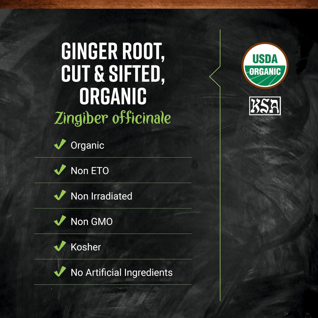 Frontier Co-op Organic Ginger Root Cut and Sifted - 16 oz - image 2