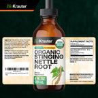 BIO KRAUTER Stinging Nettle Root Drops Organic - 4 Fl Oz - image 9