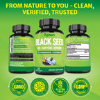 Papnami Black Seed Oil Softgels 500mg - 120 Capsules - image 6