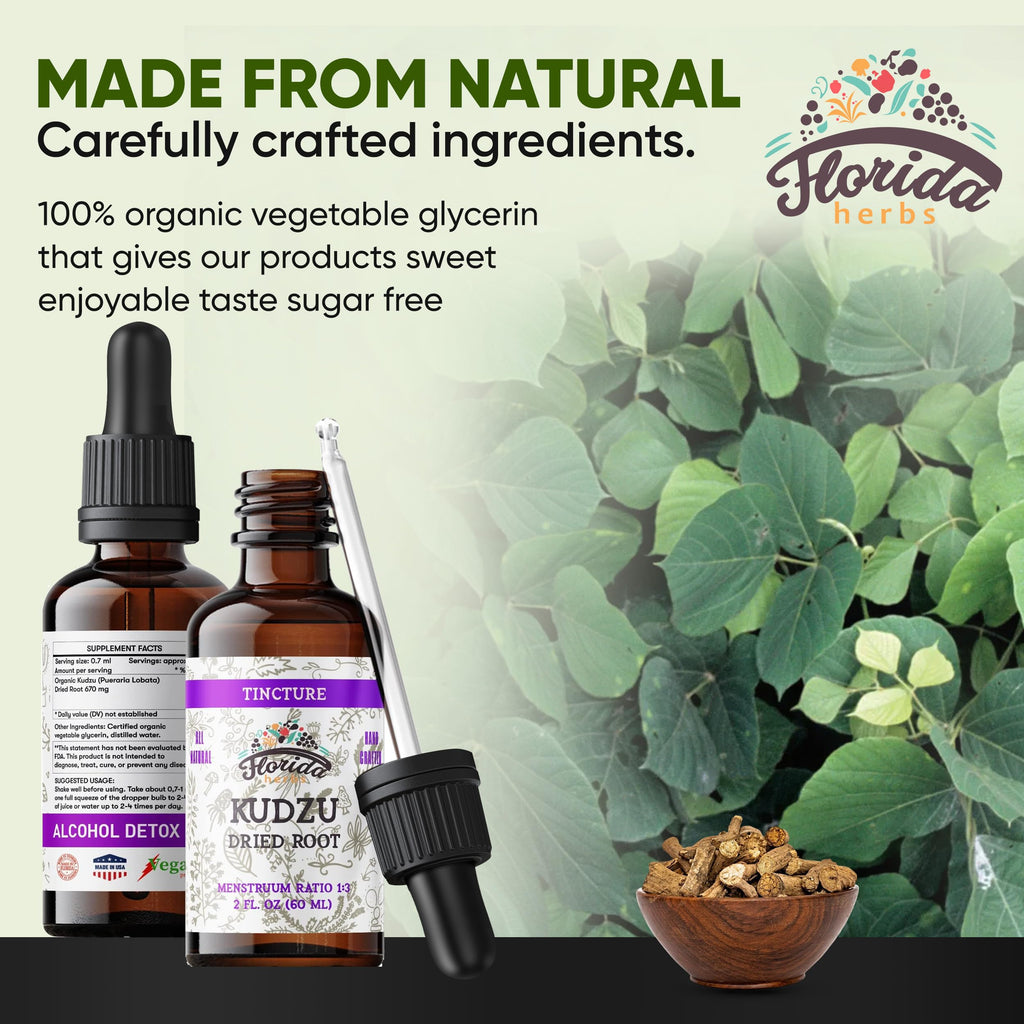 Florida Herbs Kudzu Extract Organic Supplement - 2 fl oz - image 5