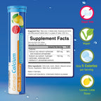 T&D German Calcium 500 mg Effervescent Tablets - 100 Servings - image 3