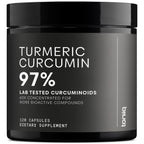 Toniiq Turmeric Curcumin 60:1 Extract 97% Curcuminoids - 120 Capsules