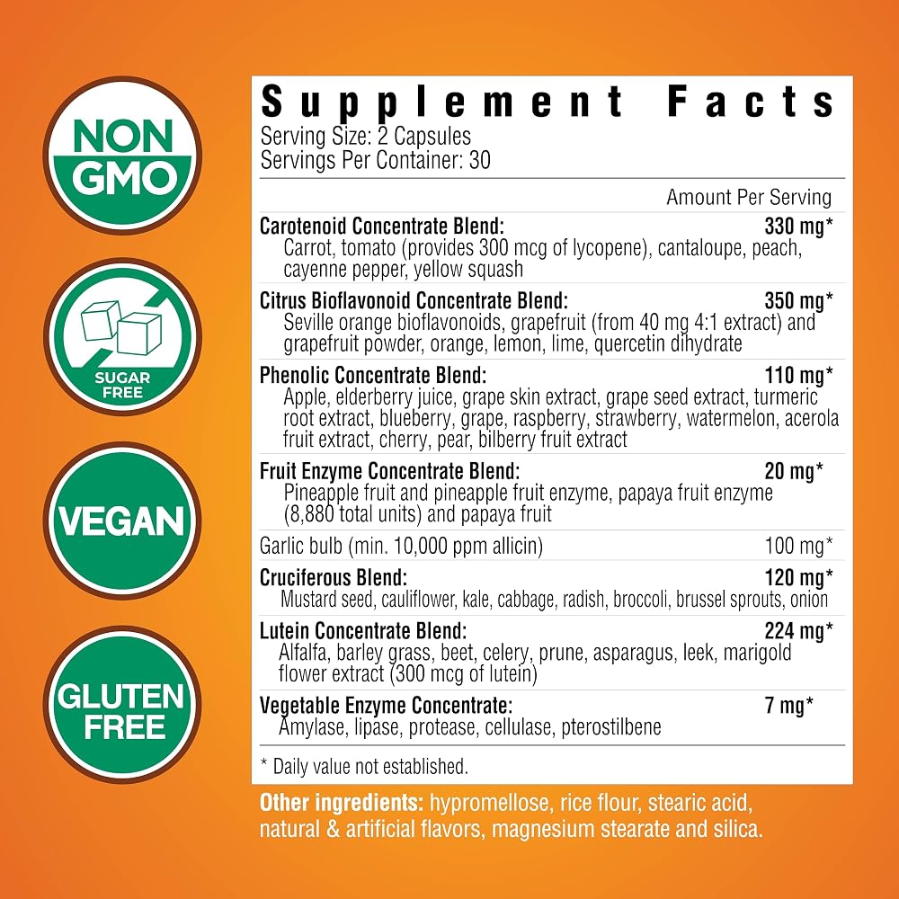 Super Juice Wholefood Supplement Immune Support - 60 Tablets - image 2