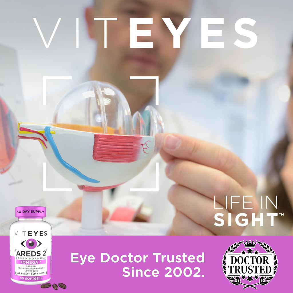 Viteyes AREDS 2 + Omega-3 Macular Health Formula - 90 Softgels - image 5