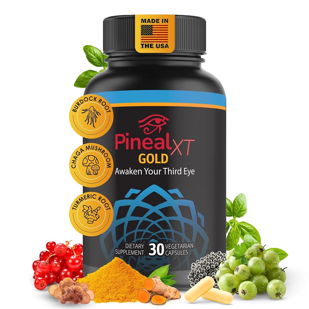 Nutraville Pineal XT Gold - Pineal Gland Supplement - Third Eye