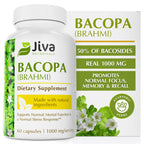 Jiva Botanicals Bacopa Monnieri 1000mg - 60 Capsules