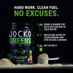 Jocko Fuel Greens Powder (Coconut/Pineapple Flavor) - Organic Greens