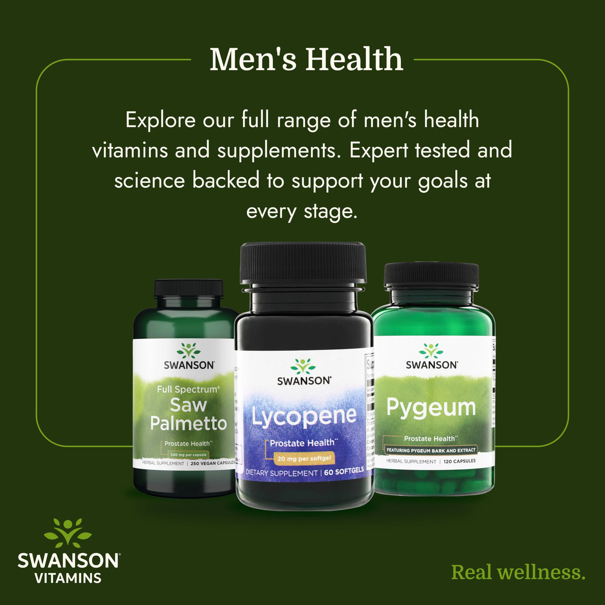 Swanson Lycopene Prostate and Heart Health Supplement - 60 Softgels - image 6