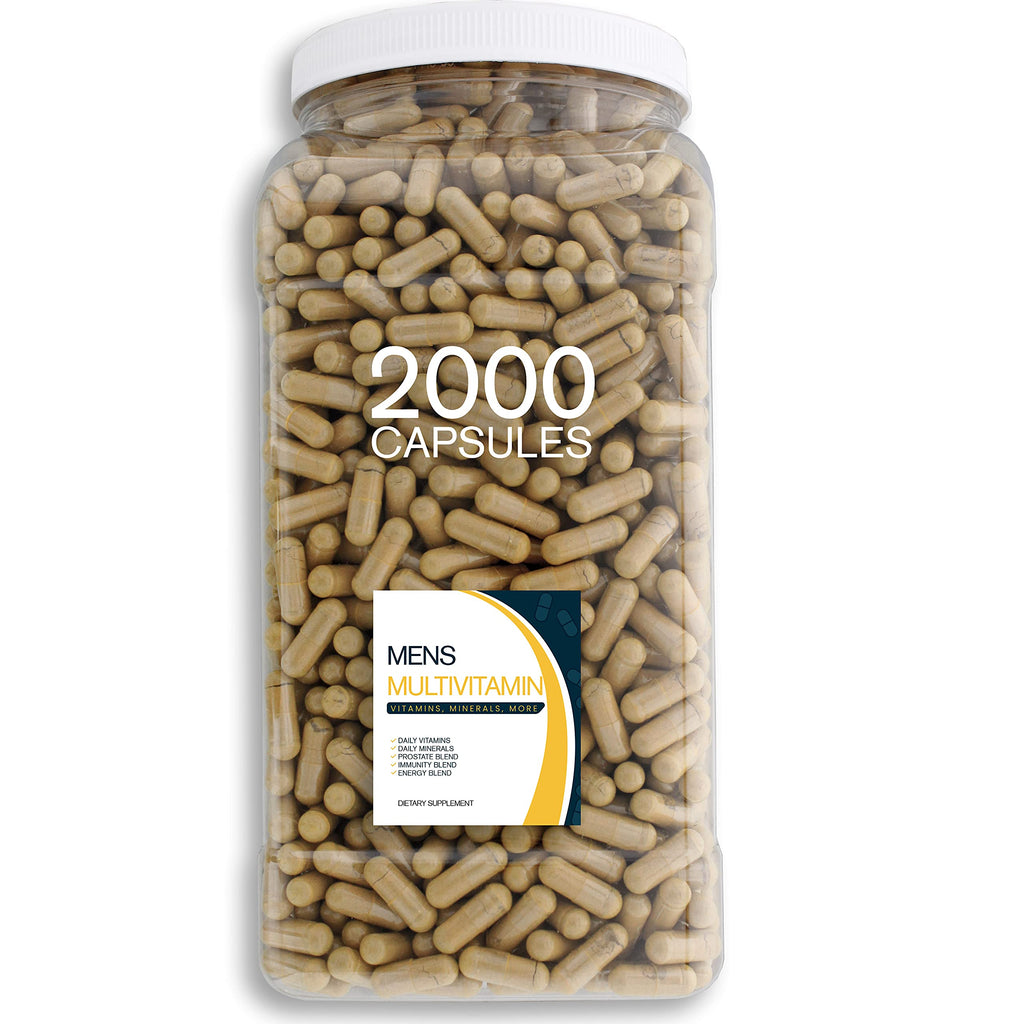 Bulk Buy Daily Multivitamin & Men's Health Blend - 2000 Capsules