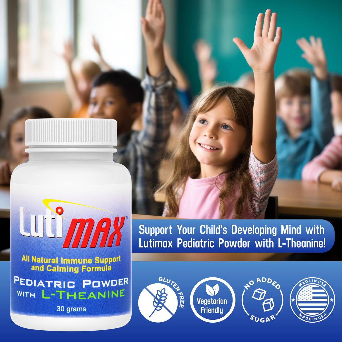 LutiMax Luteolin w/Rutin Pediatric Powder for Kids