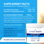 Liver Medic Leaky Gut Repair Supplement Powder - 180g - image 5