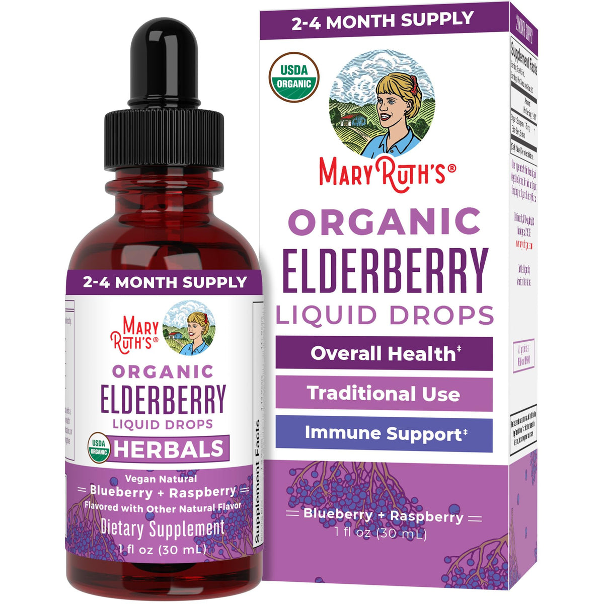 MARYRUTH'S Elderberry Liquid Drops