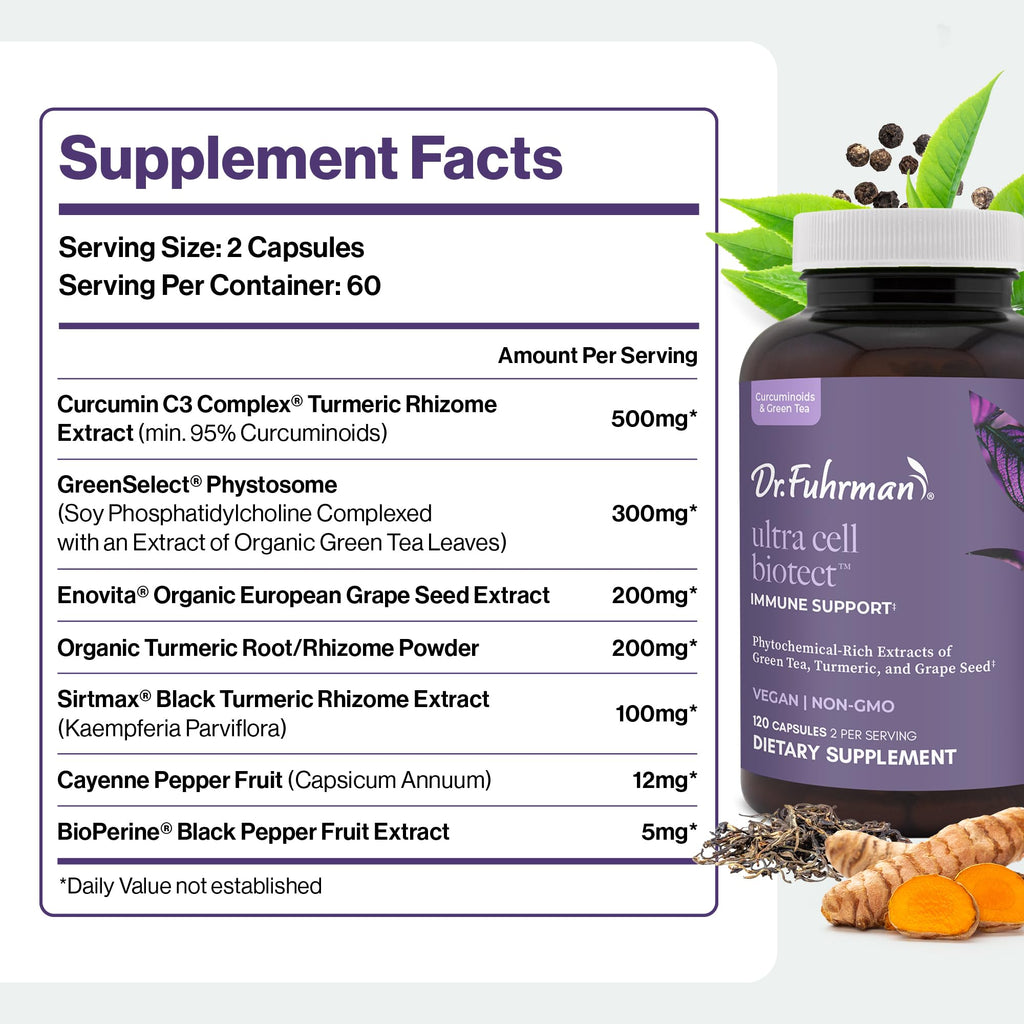 Dr. Fuhrman Ultra Cell Biotect Antioxidant Support - 120 Capsules - image 4
