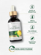 Carlyle Holy Basil Liquid Drops Tulsi Leaf Extract - 2 Fl Oz - image 5