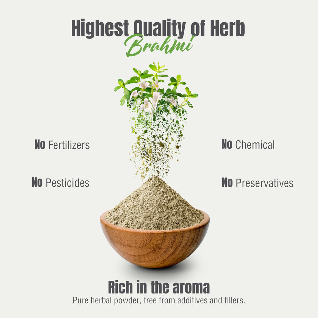 Herbsforever Brahmi Powder 100% Pure Bacopa Monnieri - 230g - image 7