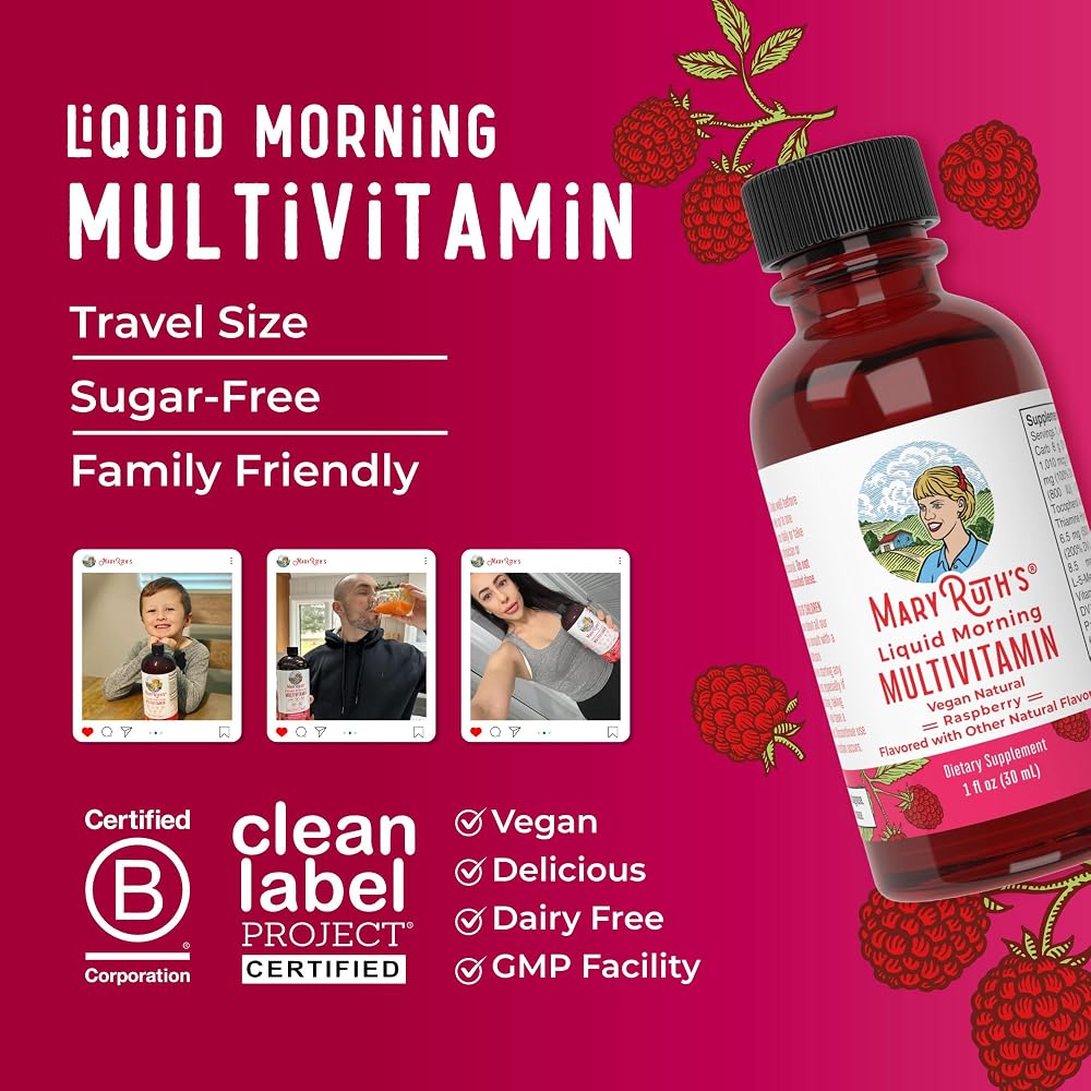 MARYRUTH'S Liquid Morning Multivitamin Travel Pack - 8 Pack - image 8