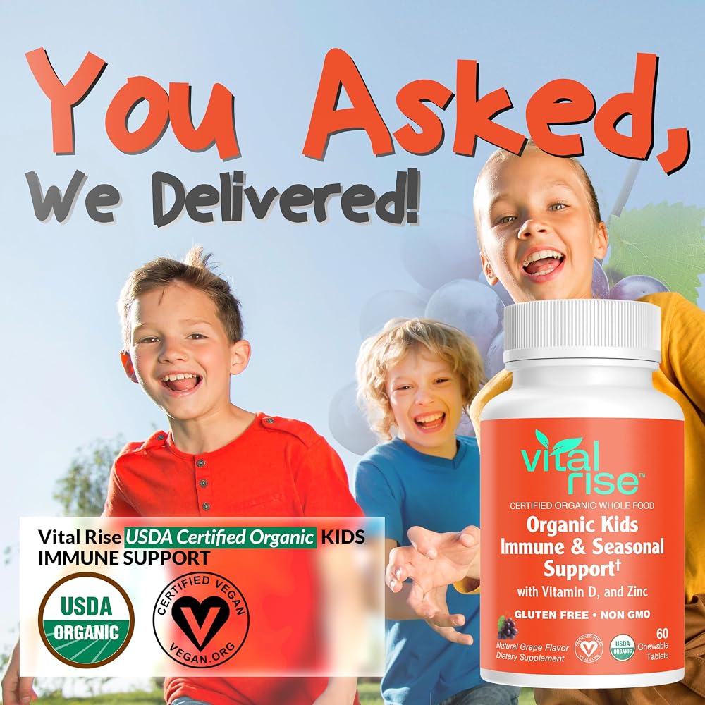 Vital Rise Kids Immune Support Chewables – 60 Count - image 6