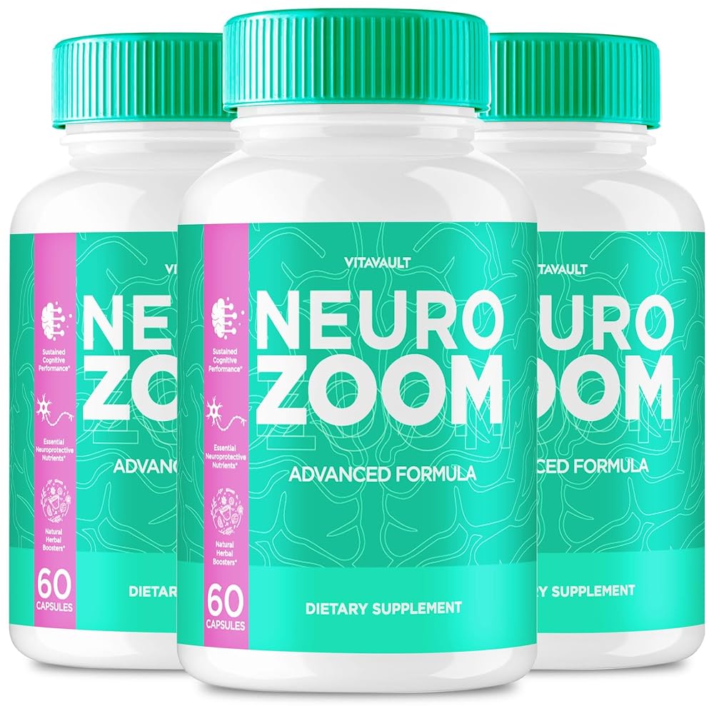 Vitavault Neuro Zoom Brain Health Supplement - 180 Capsules