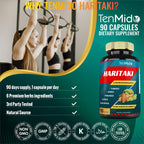 Tenmido Haritaki Extract with Turmeric & Ginger - 90 Capsules - image 8