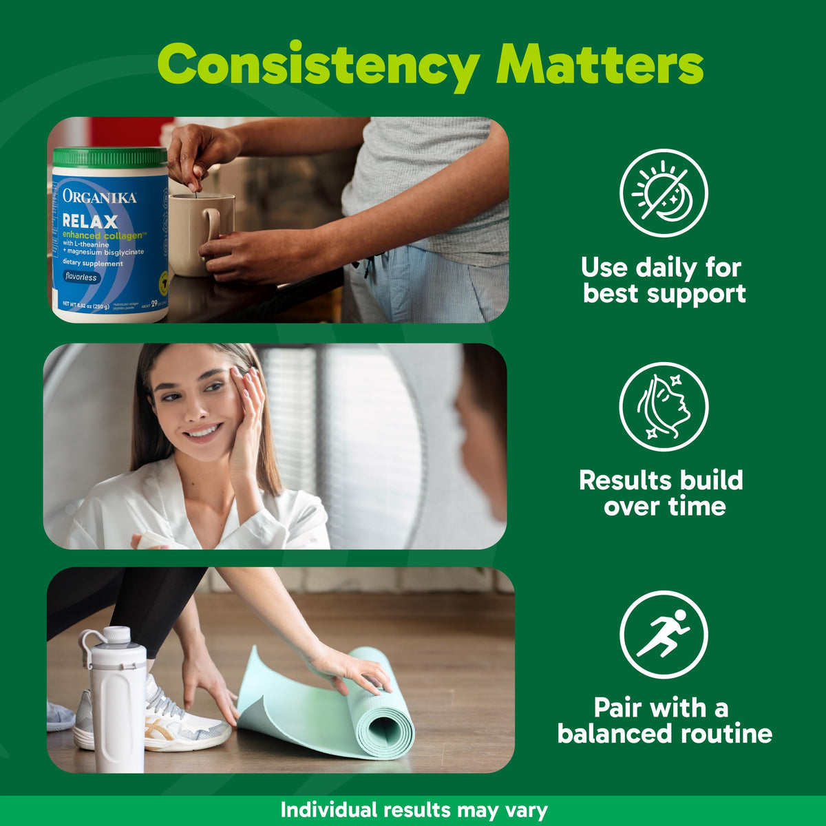 Organika Enhanced Hydrolyzed Collagen Peptides Powder