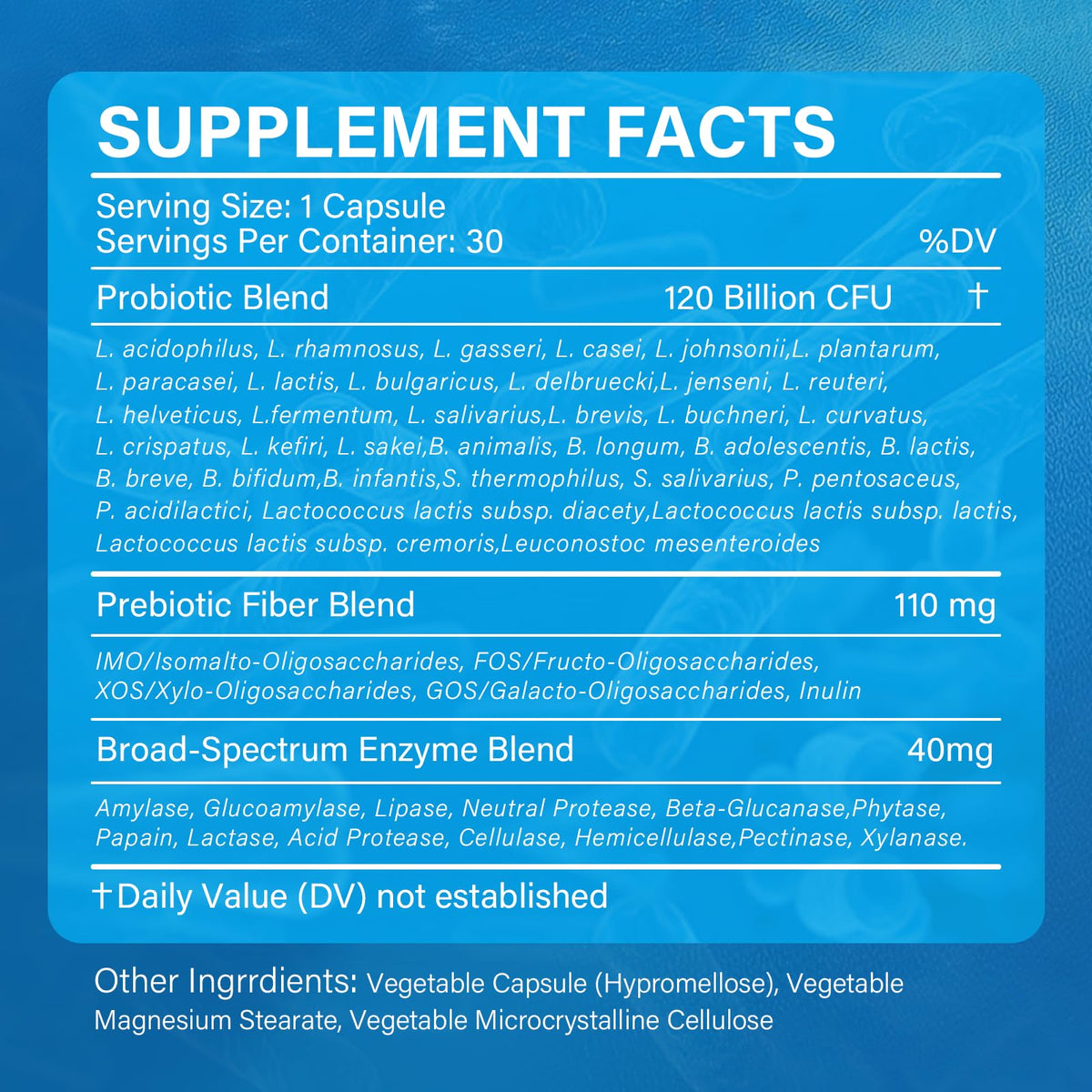 Proriginal PLUS+ Probiotic 120 Billion CFU 36 Strains - 30 Capsules - image 8