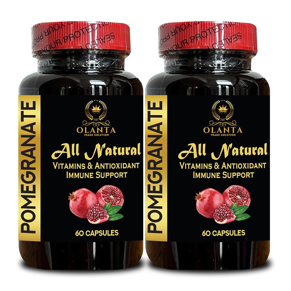 OLANTA Pomegranate Extract Vegetarian Capsules Joint Support - 120 Count