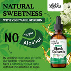 Wild & Organic Black Cohosh Supplements - Menopause Supplements