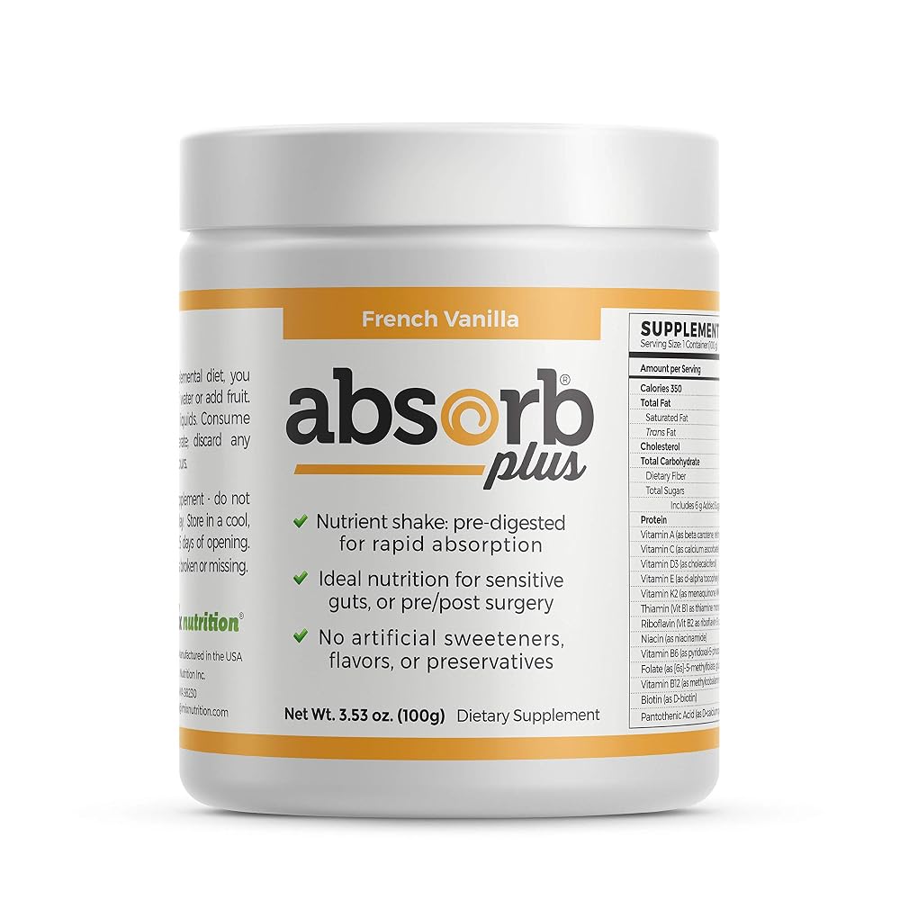 Absorb Plus Isolate Protein - Diet Supplement for Improved Gut Health