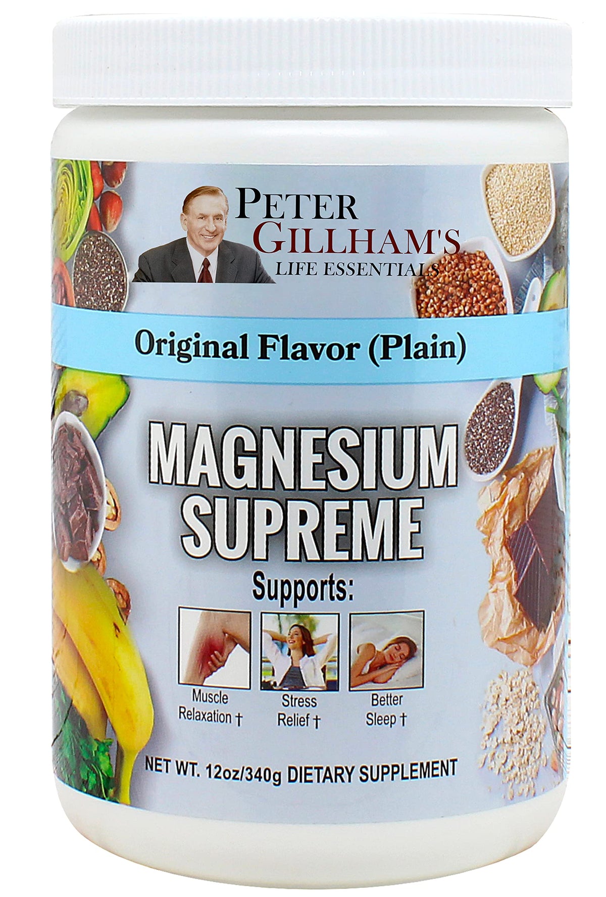 Peter's Choice Magnesium Supreme Powder for Sleep - 75 Servings
