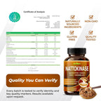 GriMed Nattokinase Complex 9-in-1 with Quercetin & CoQ10 - 150 Capsules - image 8