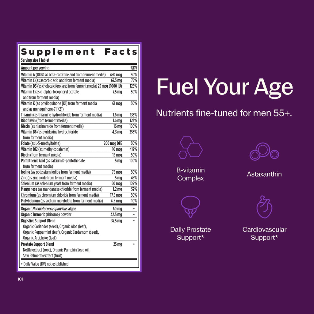 New Chapter Multivitamin for 50 Plus Immune Support