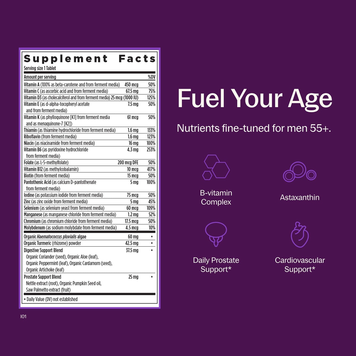 New Chapter Multivitamin for 50 Plus Immune Support