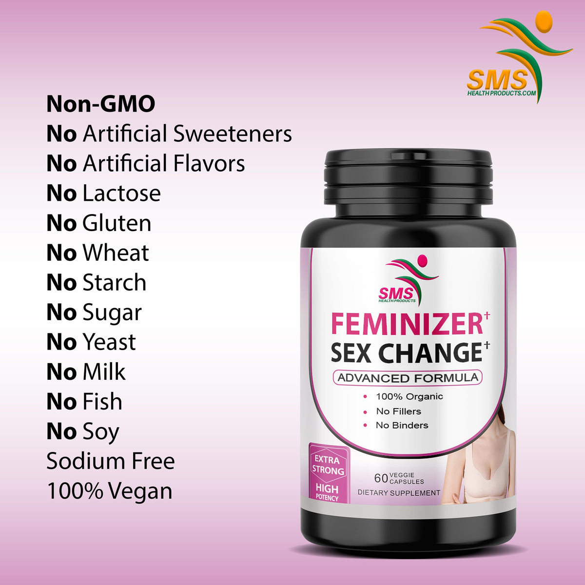 SMSHEALTHPRODUCTS Pueraria Mirifica Capsules - 60 Capsules - image 3