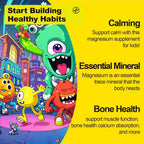 MEGNETA Kids Calm Magnesium Gummies Orange Flavor - 60 Count - image 5