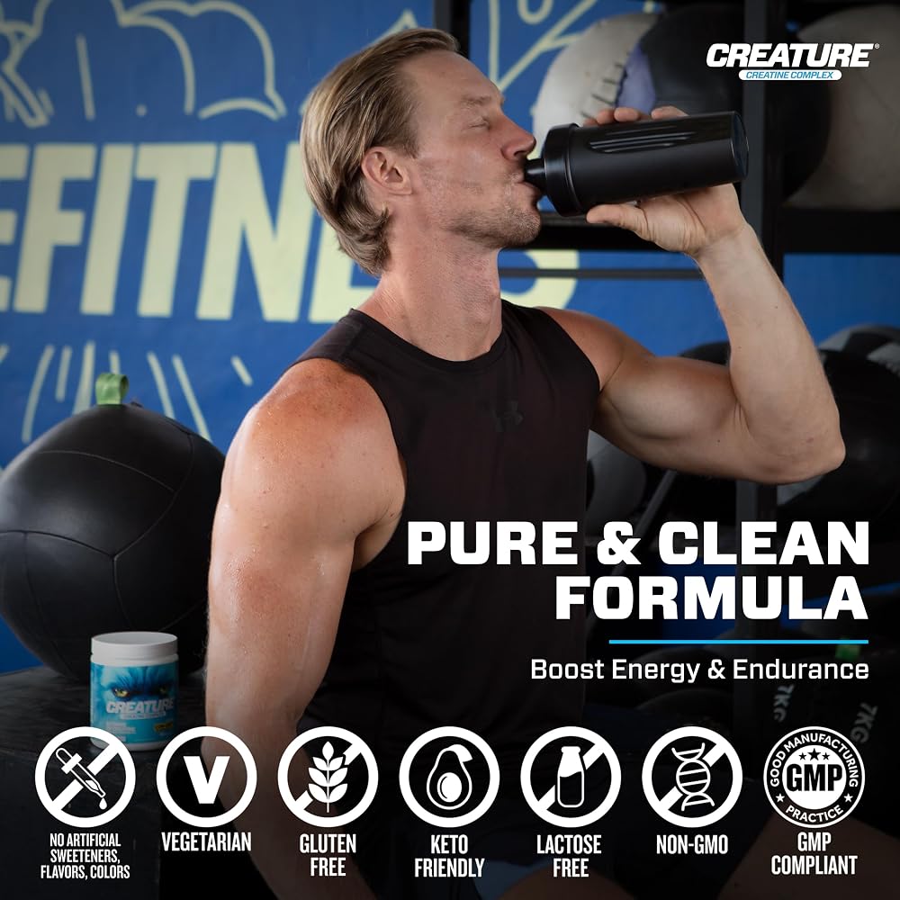CREATURE® Creatine Complex - Creatine Monohydrate Powder with 5 Types