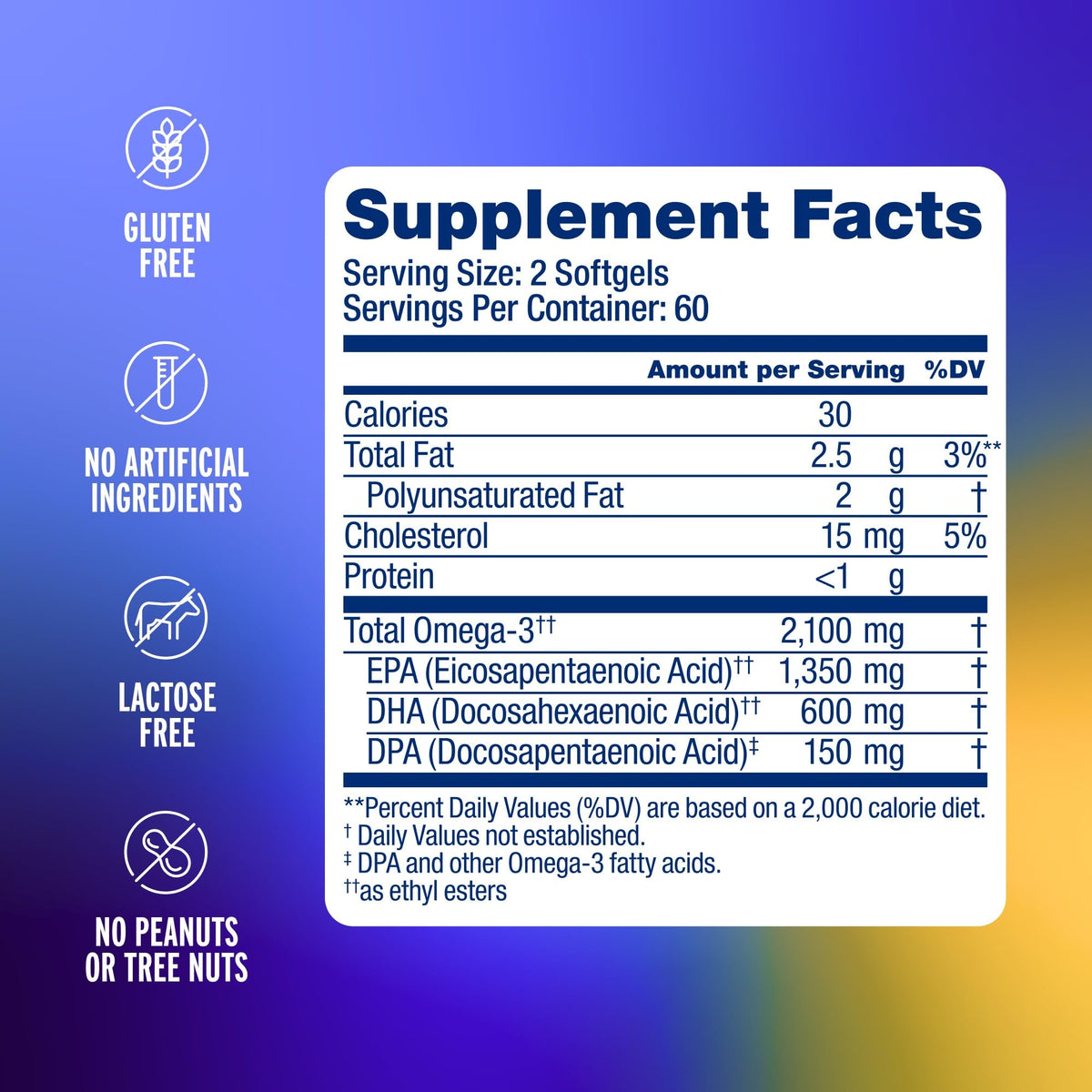 Oceanblue Professional Omega-3 2100 - 120 Softgels - image 3