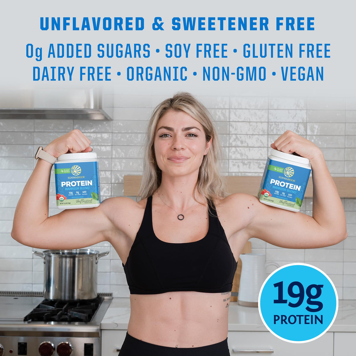 Sunwarrior Sunwarrior Warrior Blend - Organic Vegan Plant Protein
