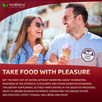 Healblend Digest + Postbiotics Multi-Enzyme Supplement - 60 Vegetarian Capsules - image 8