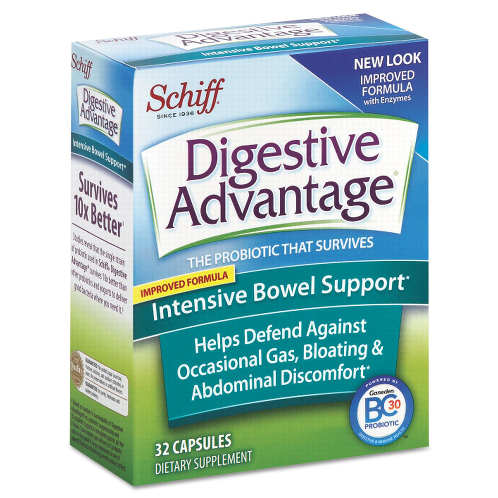 Schiff Digestive Advantage Probiotic Intensive Bowel Support - 32 Capsules - image 2